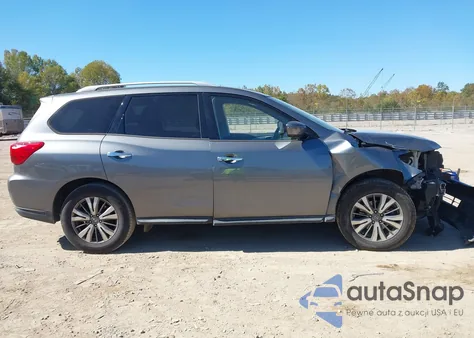 2019 Nissan Pathfinder Sl z USA, uszkodzony, nr VIN 5N1DR2MN3KC605426
